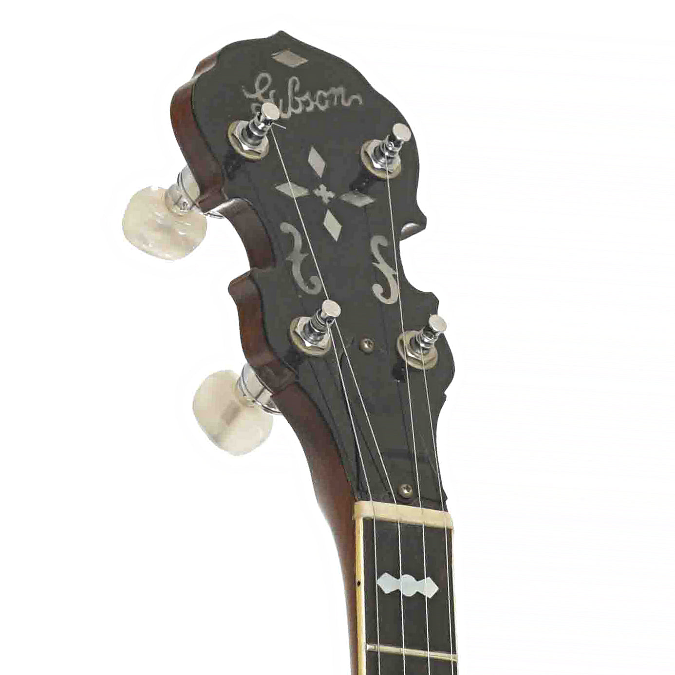 Front Headstock of Gibson RB-250
