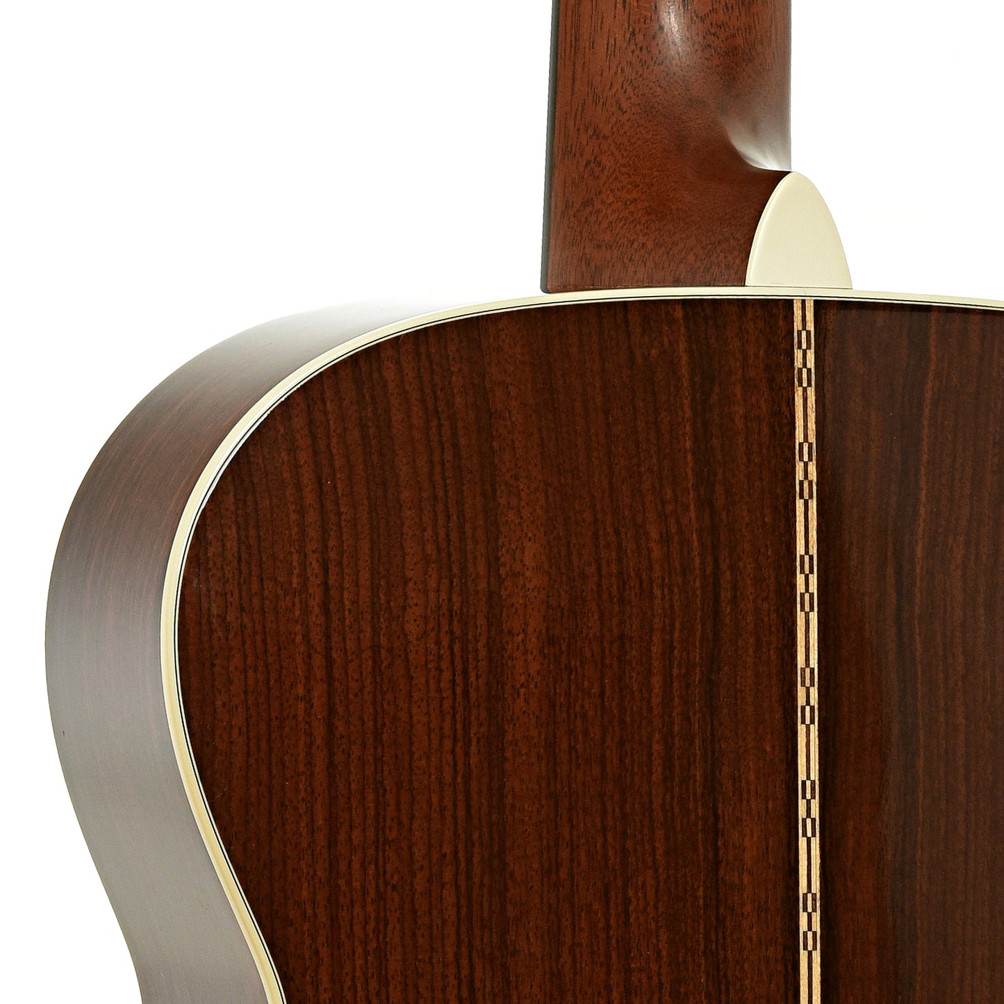 Neck joint of Martin Custom OM-28 Acoustic Guitar