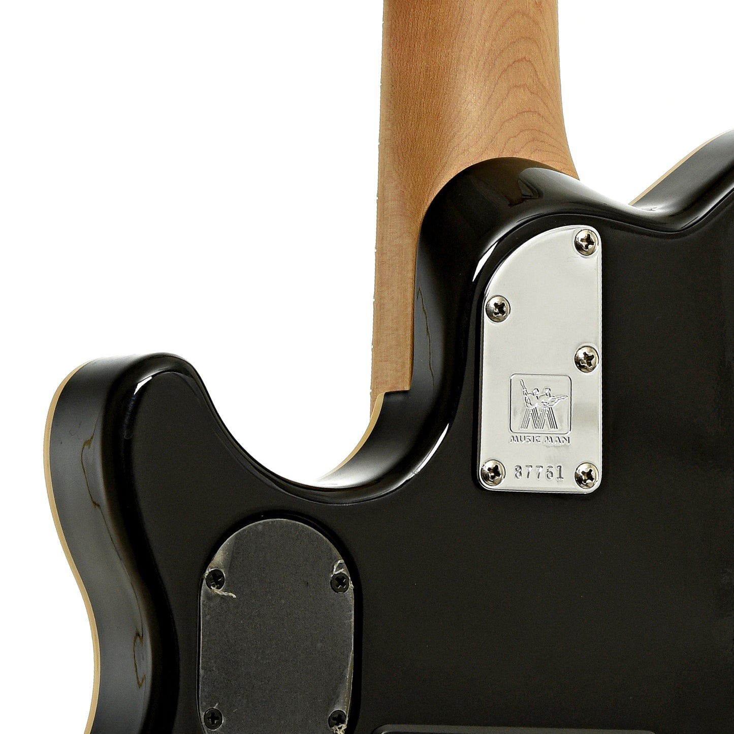 Neck joint of Ernie Ball Music Man Eddie Van Halen Signature Model 