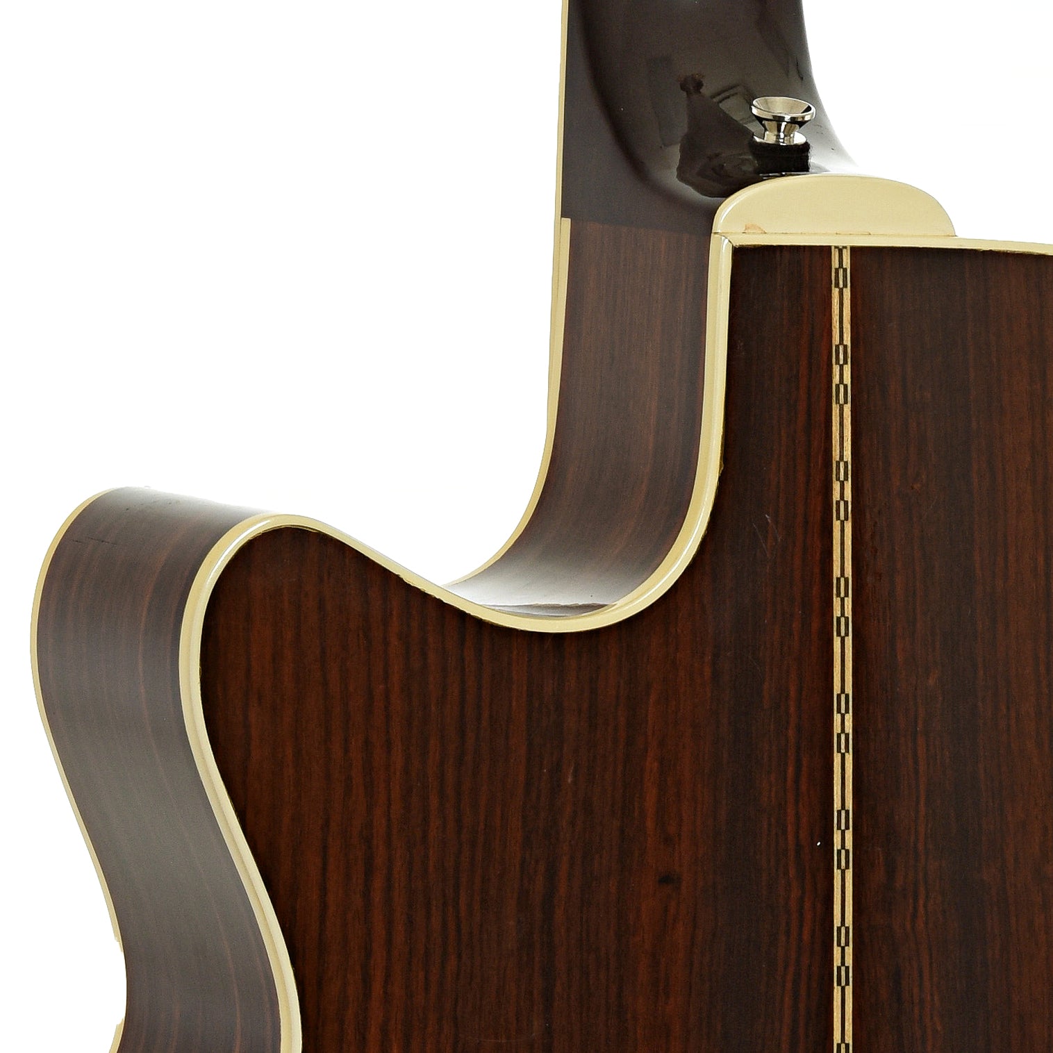 Neck joint of Guild F47RCE Acoustic-Electric Guitar
