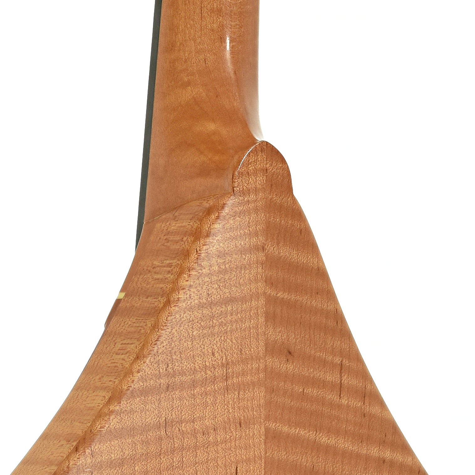 Neck joint of Weber Hyalite Mandolin 