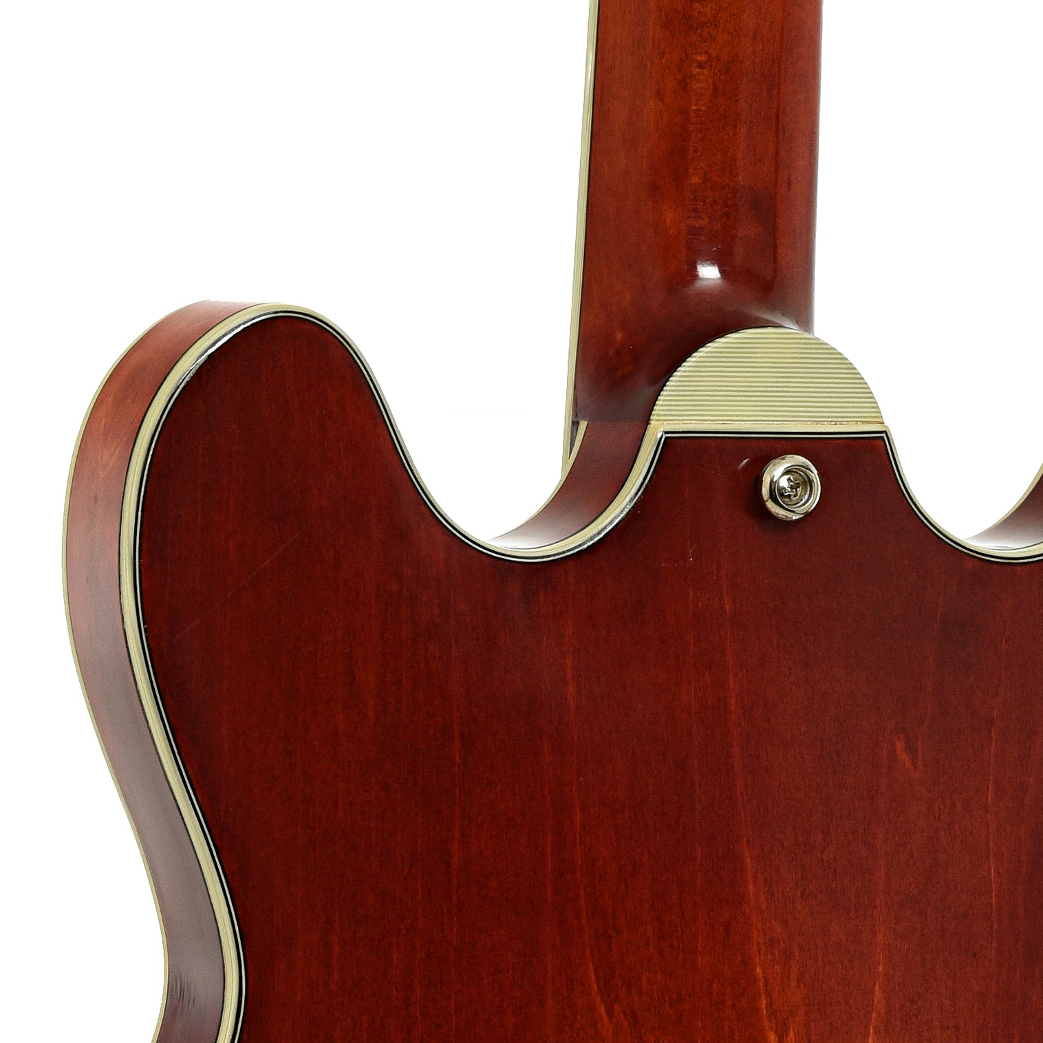 Neck joint of Eastman T64/V-T Hollowbody Electric Guitar 