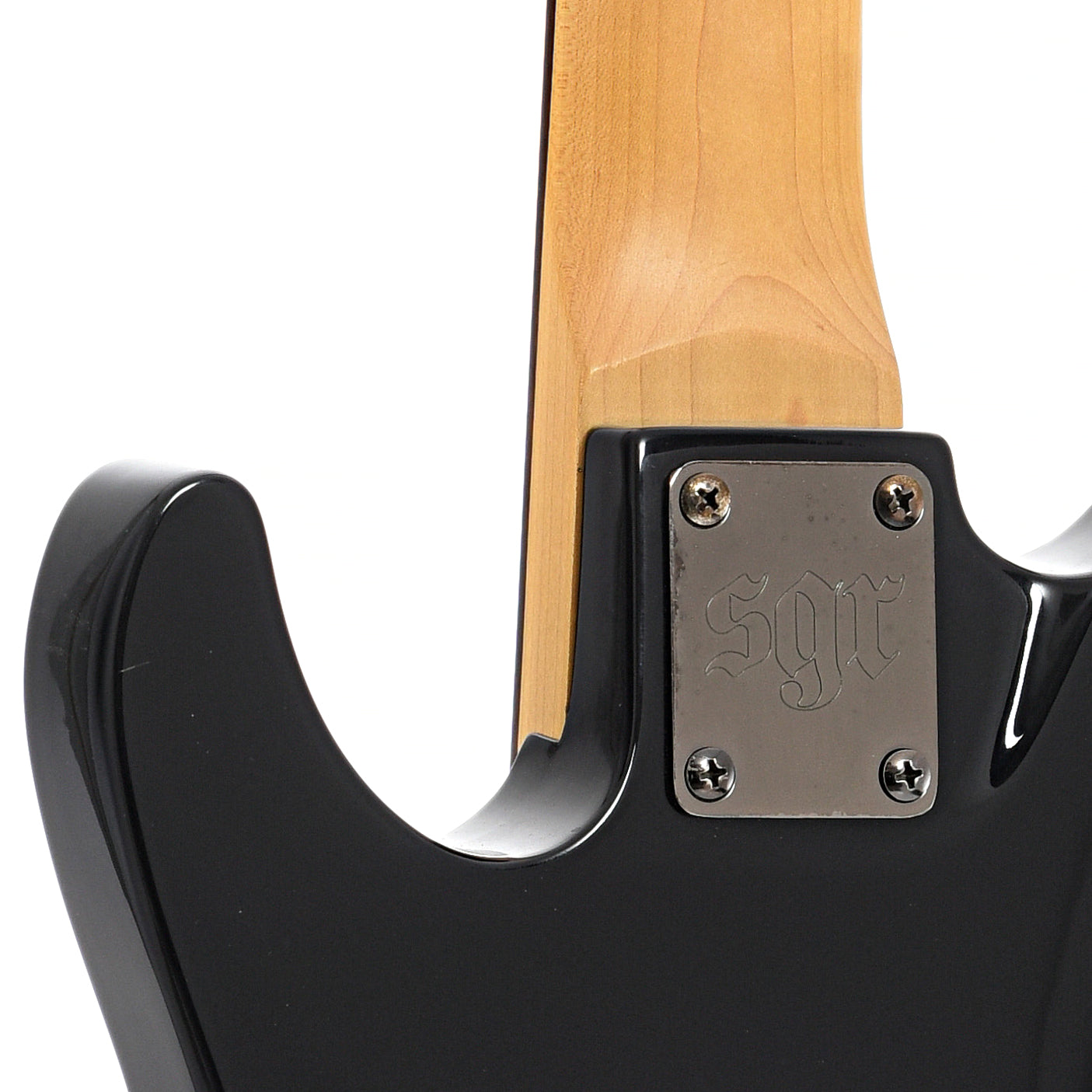 Neck joint of SGR by Schecter C-7 SGR 7-String Electric Guitar