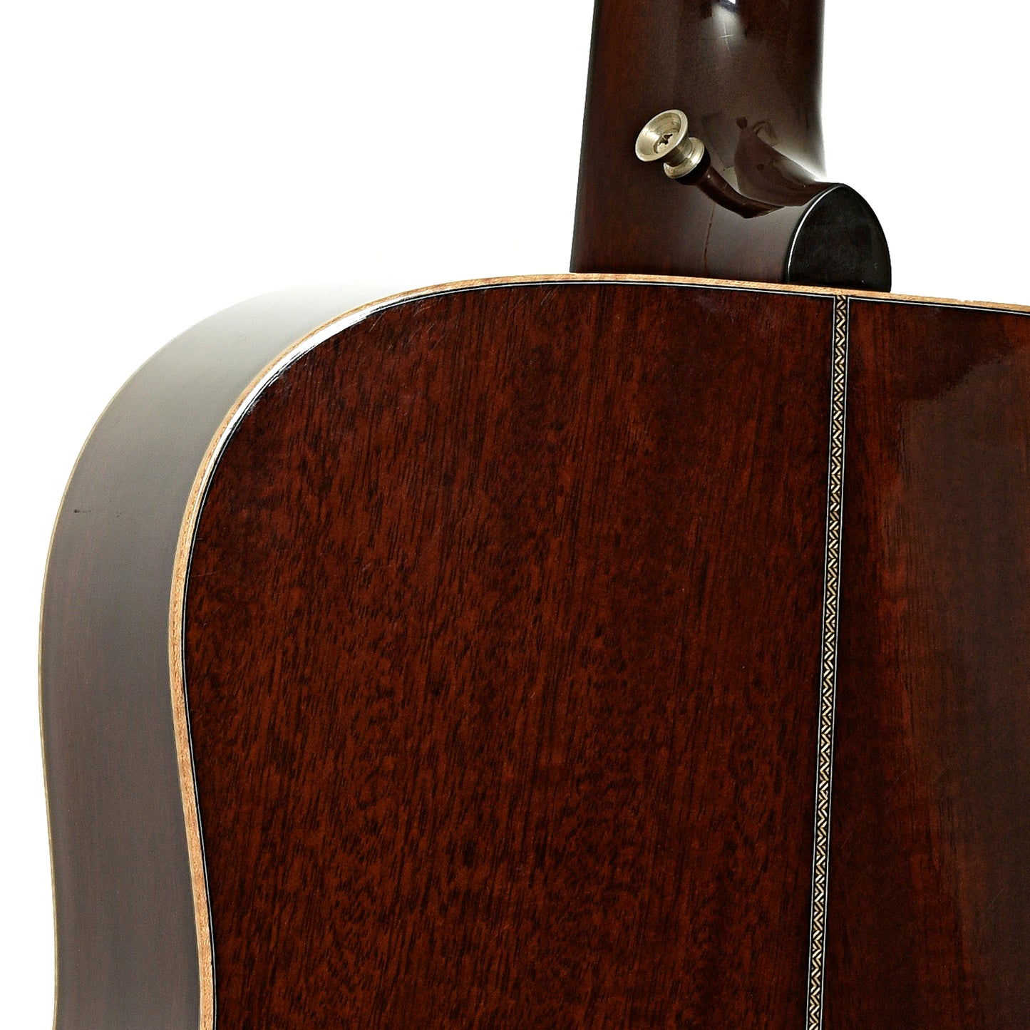 Neck joint of Huss & Dalton DM Custom Acoustic Guitar 
