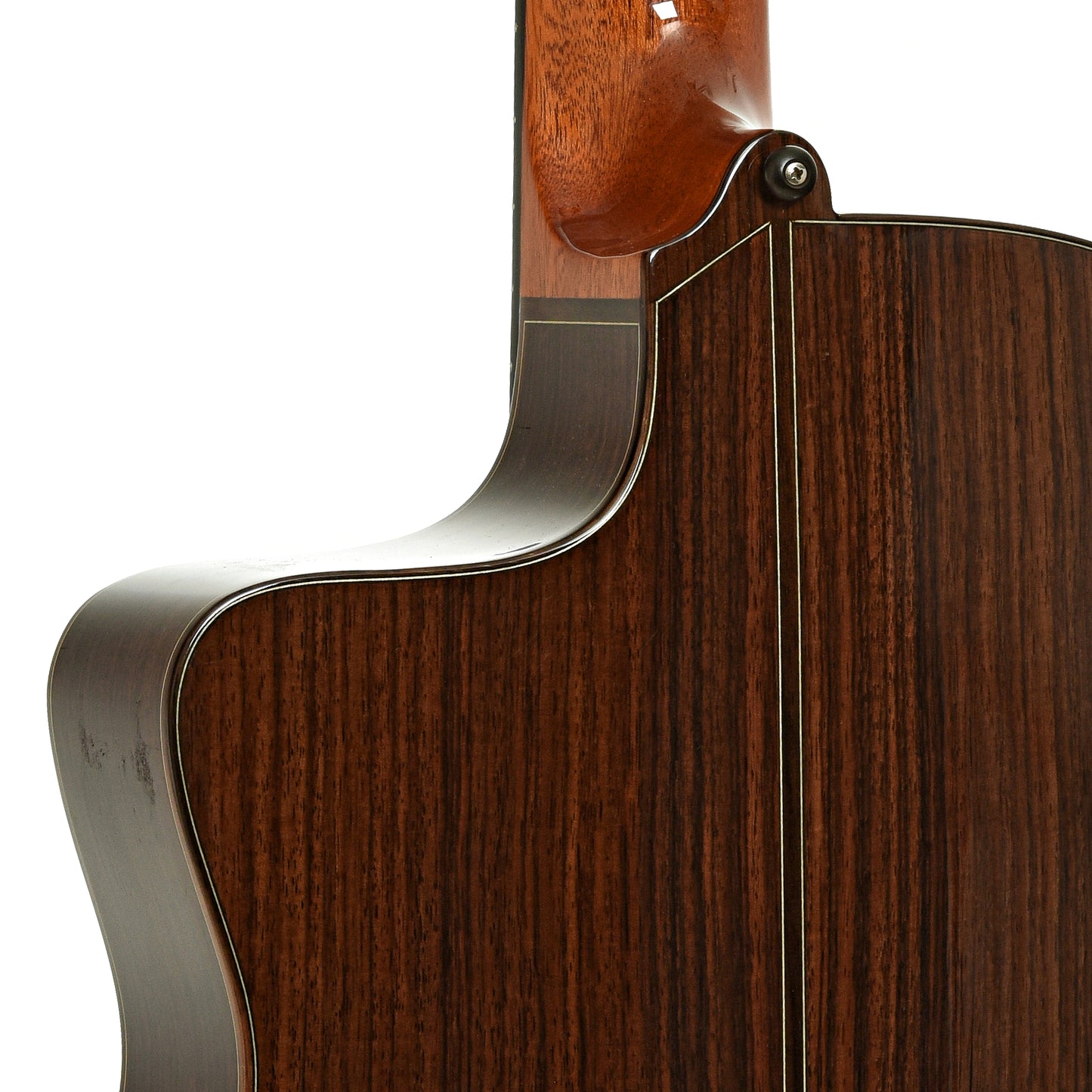 Neck joint of Cordoba GK Pro Negra Classical Guitar
