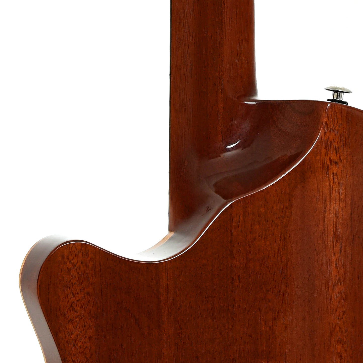 Neck joint of C.P. Thornton Professional Hollowbody Electric Guitar