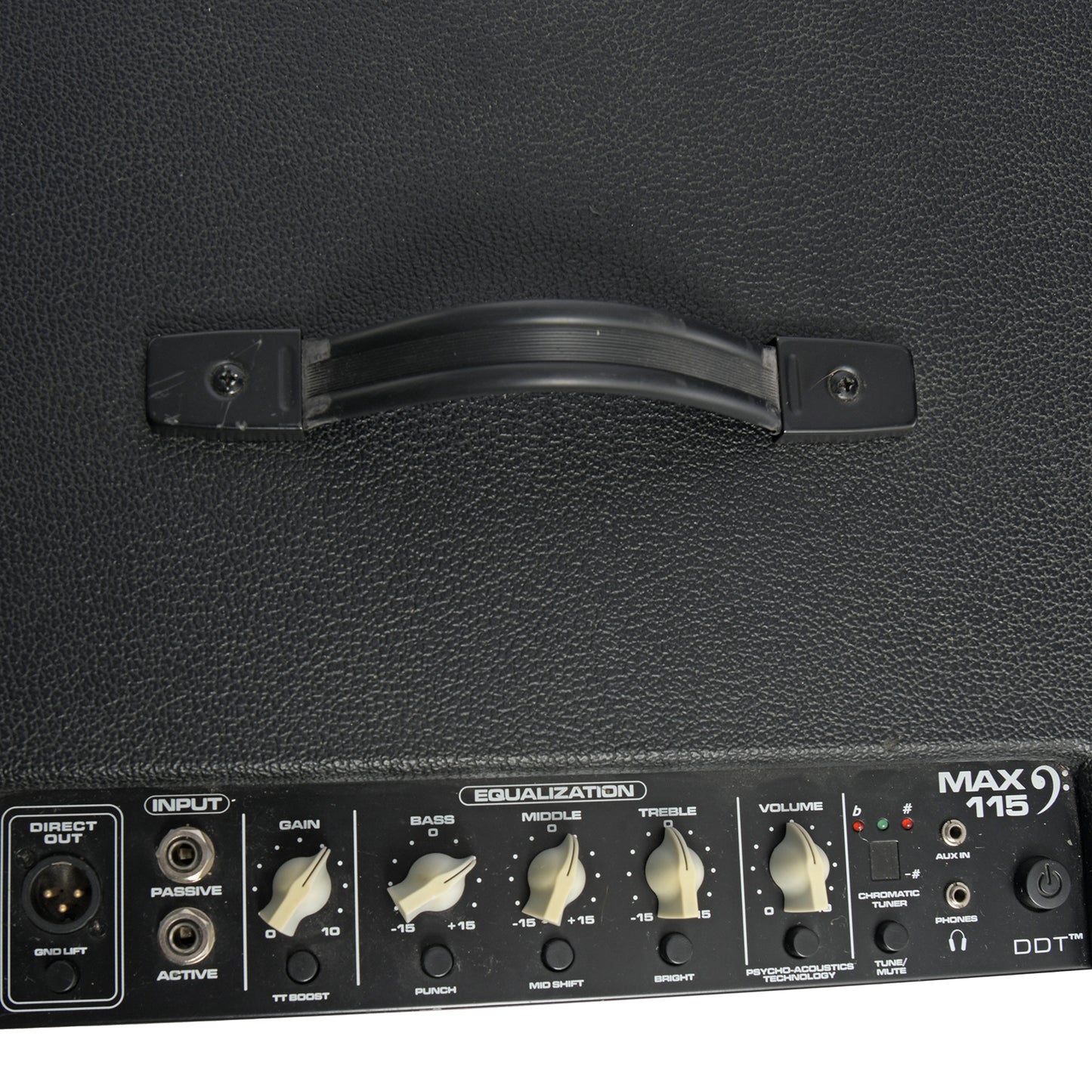 Controls of Peavey Max 115