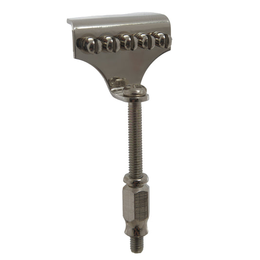 Nickel Plated No Knot Tailpiece