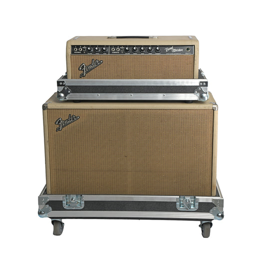 Front of Fender Bandmaster Rig w/Roadcases (1964)