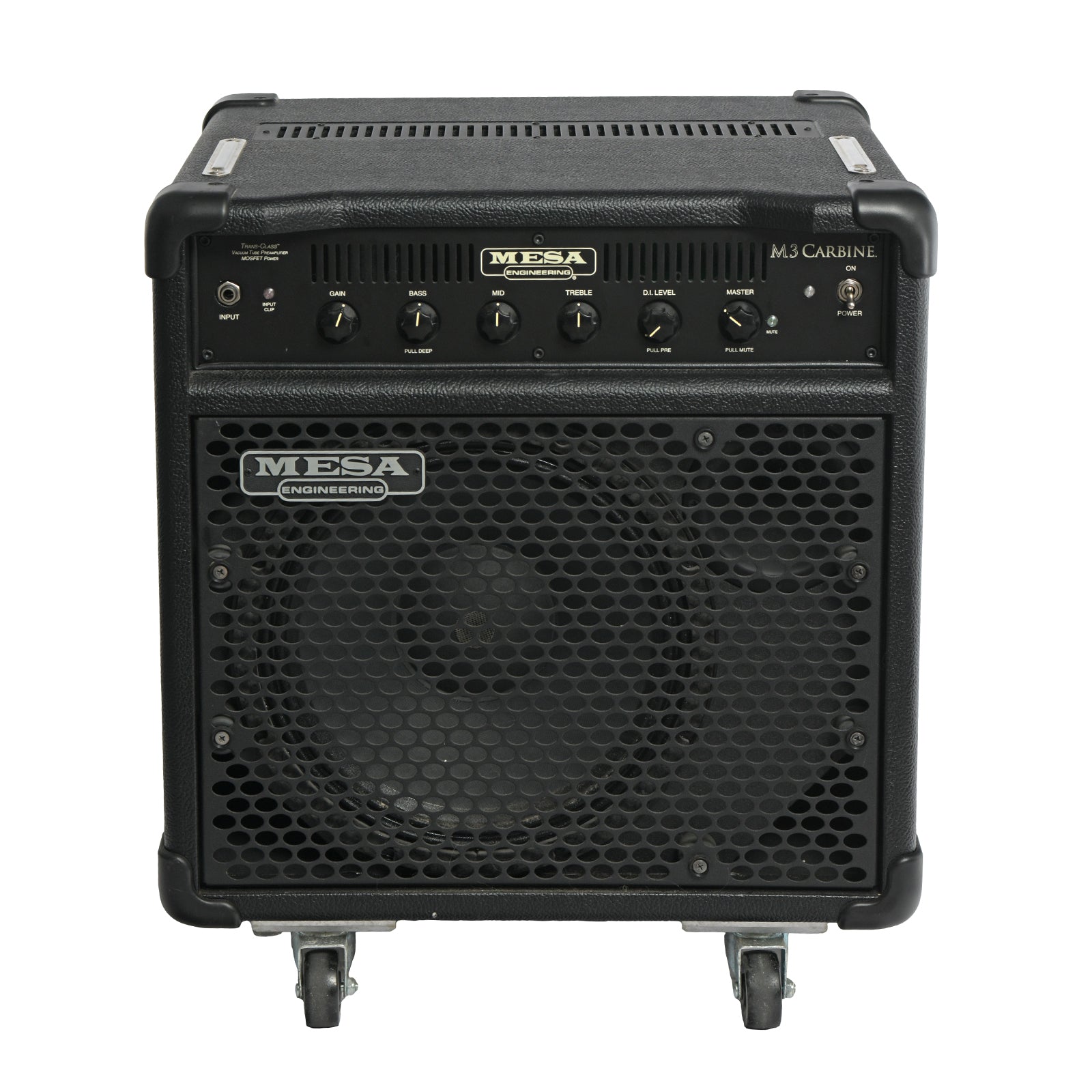 Front of Mesa/Boogie M3 Carbine Bass Combo Amp