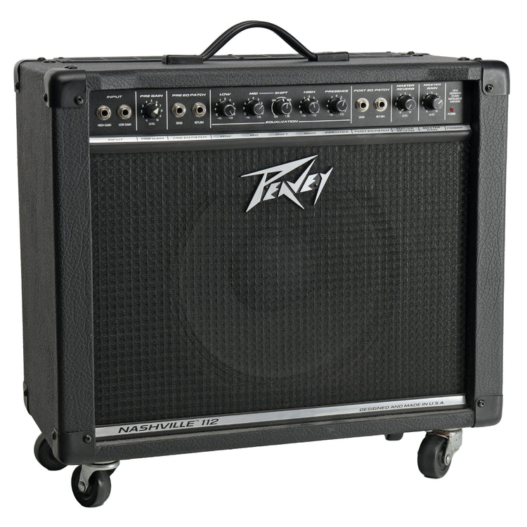 Front and side of Peavey Nashville 112 Steel Guitar Combo