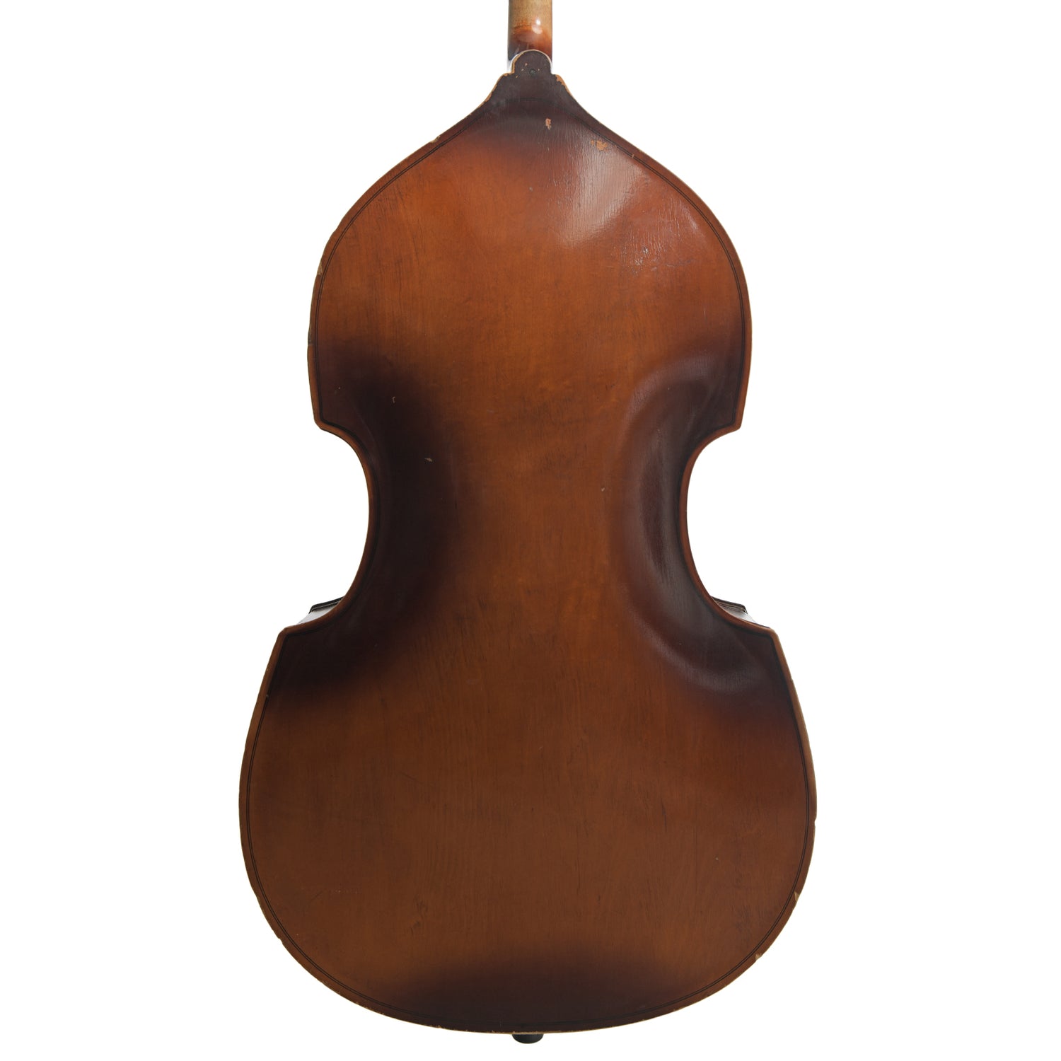 Back body and side of 1959 Kay C-1 Upright Bass 