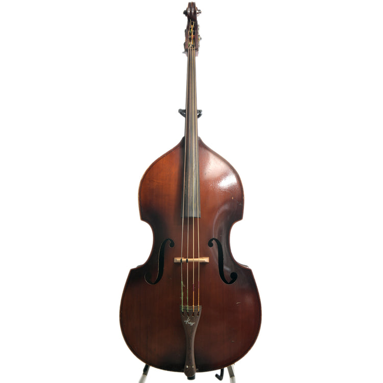 Full front of 1959 Kay C-1 Upright Bass 