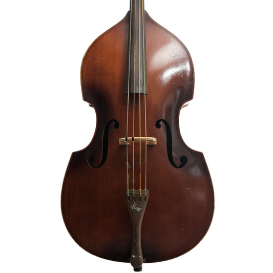 Front of 1959 Kay C-1 Upright Bass 