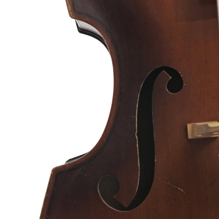 Front mid serction of 1959 Kay C-1 Upright Bass 