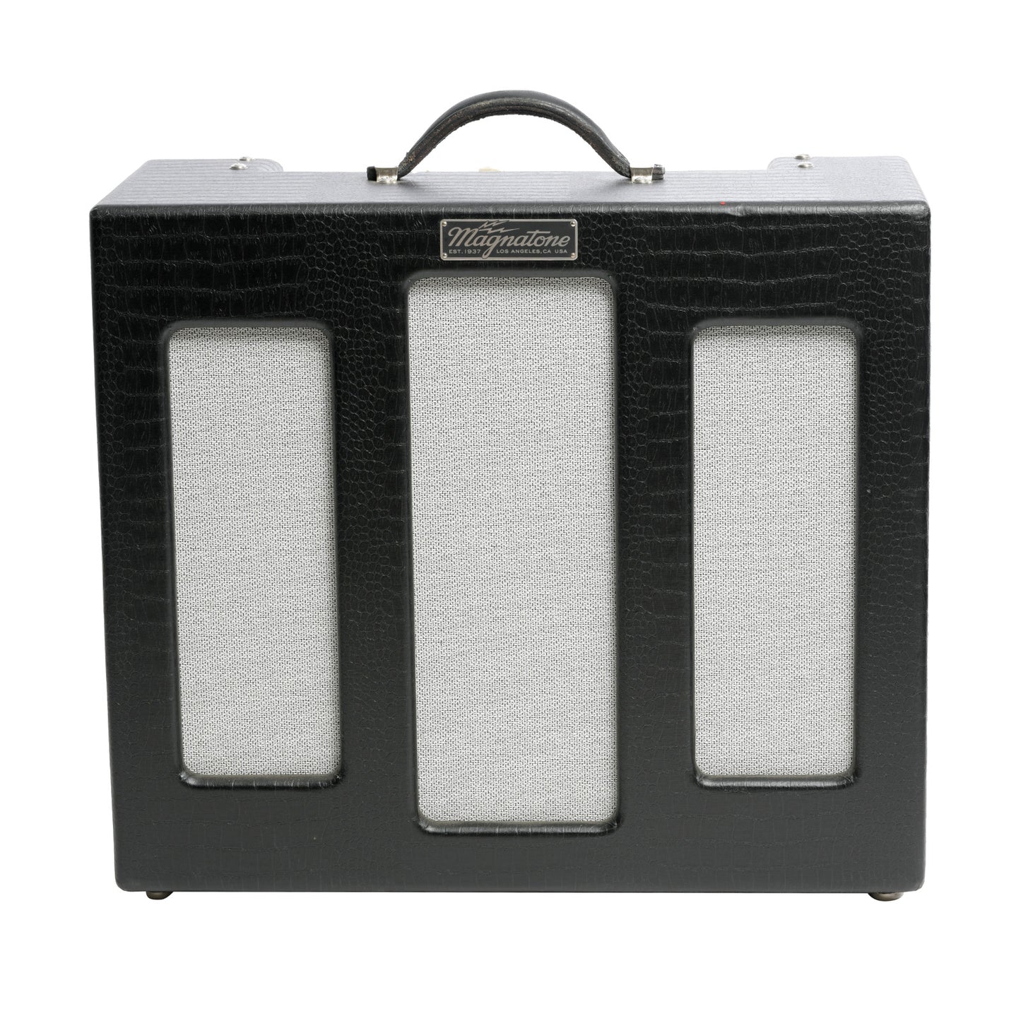 Front of Magnatone Varsity Cathedral Combo Amp