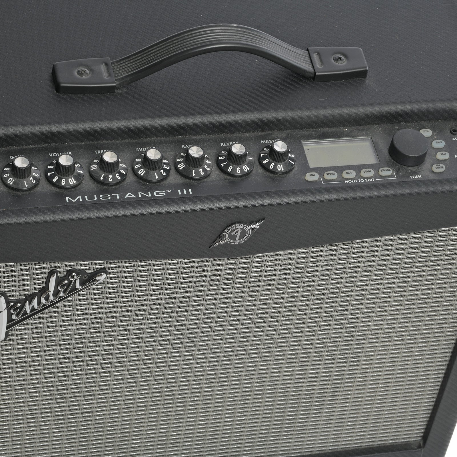 Controls of Fender Mustang III Combo Amp
