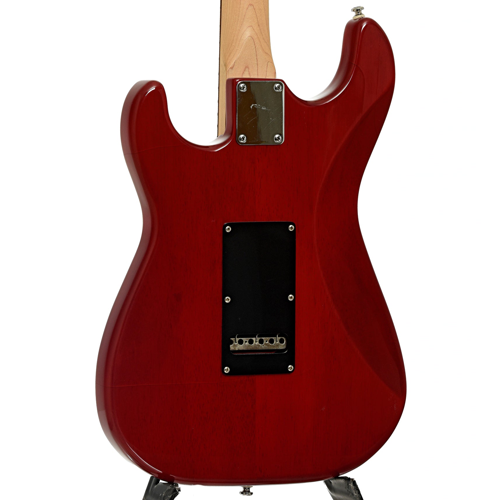 Back and side of G&L Tribute Series Legacy HSS Electric Guitar 