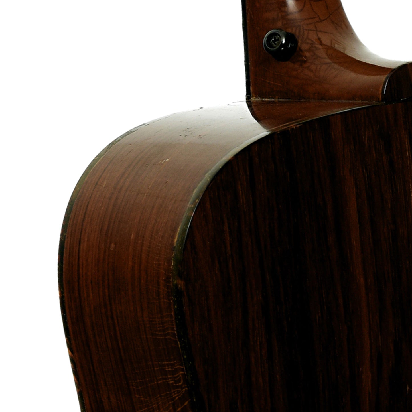 Neck joint of Gibson Blueridge Acoustic Guitar 