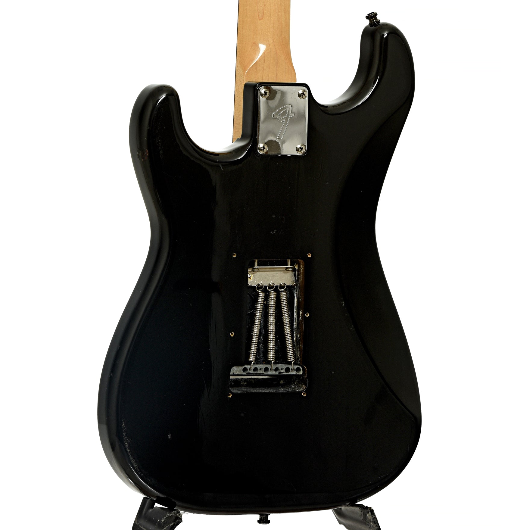 Back and side of Fender Standard Stratocaster Electric Guitar