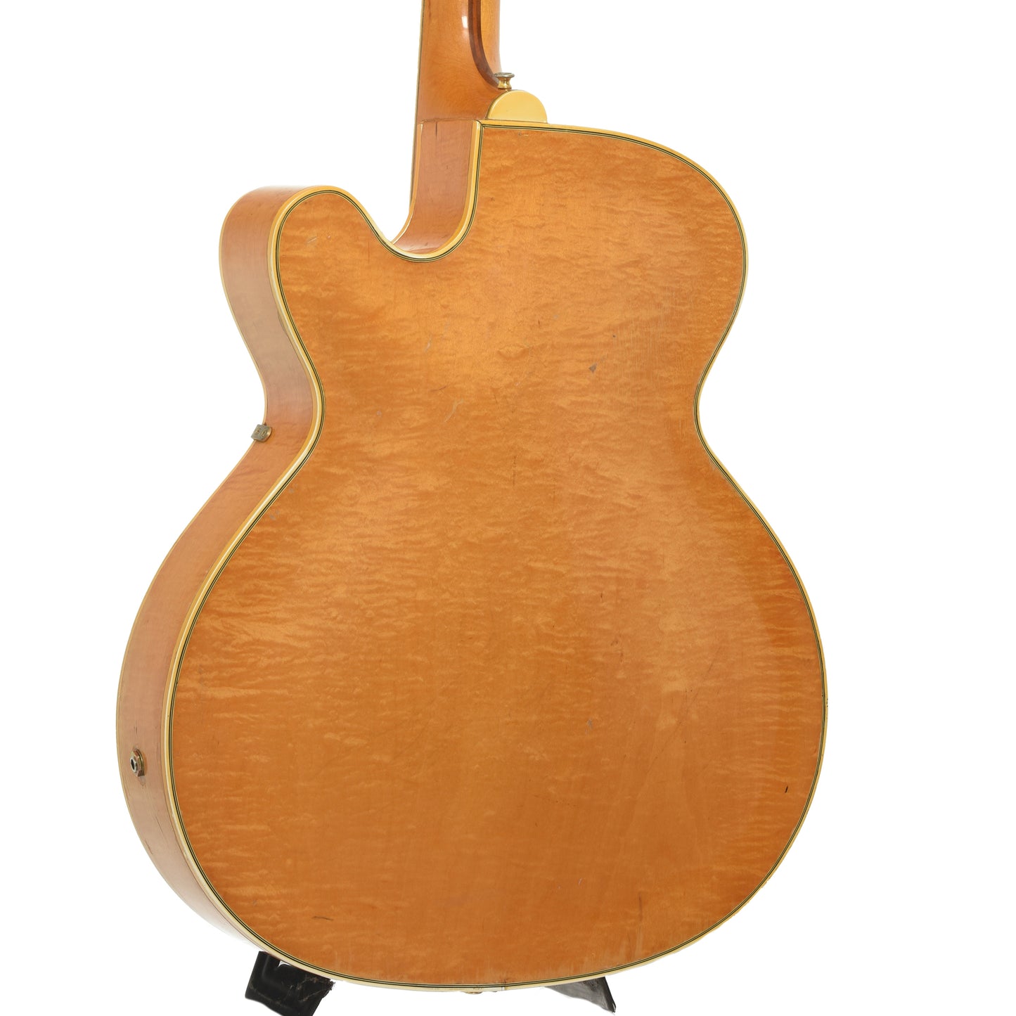 Back and side of Epiphone Zephyr Deluxe Regent Hollowbody Electric Guitar
