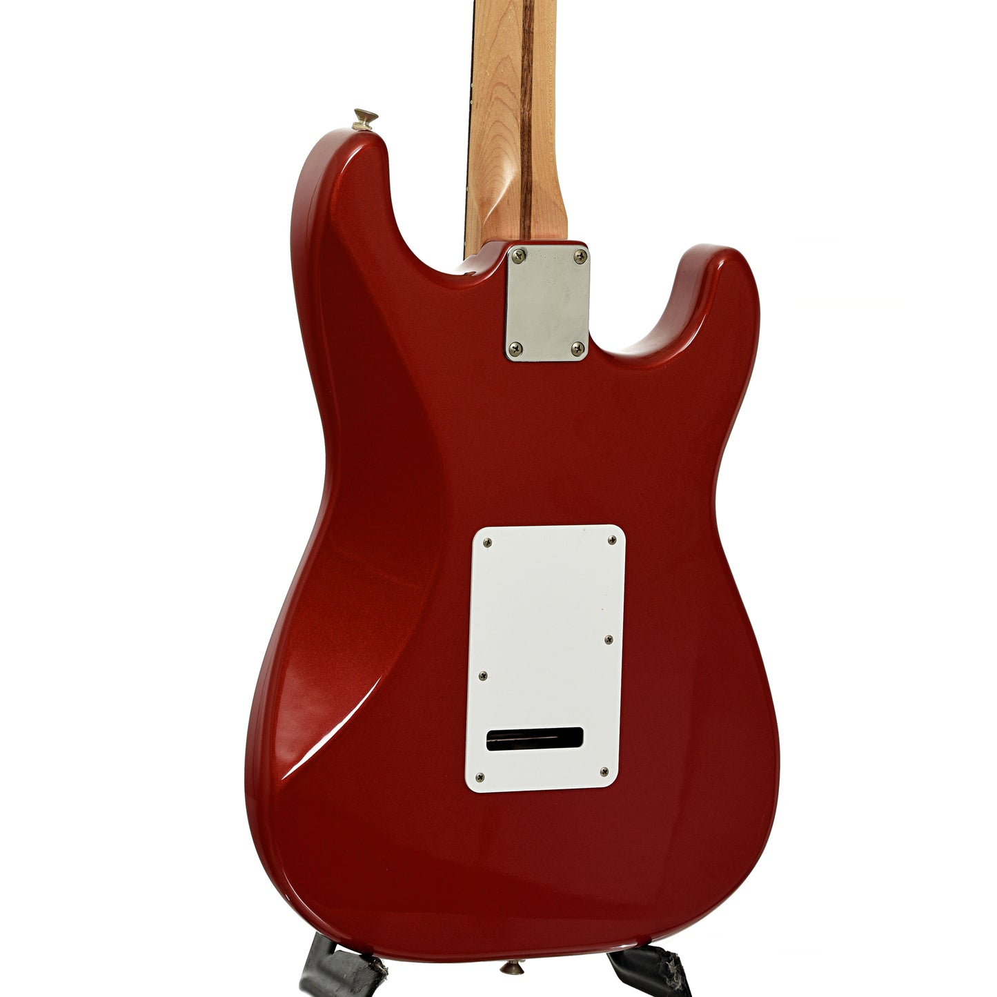 Back and side of Fender Standard Stratocaster LH Electric Guitar 