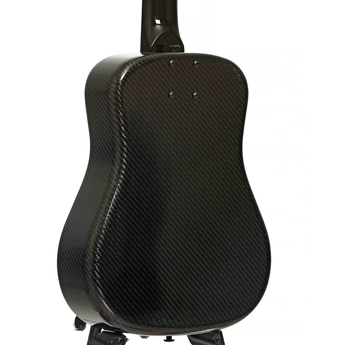 Back & Side of Klos Travel Acoustic-Electric Guitar