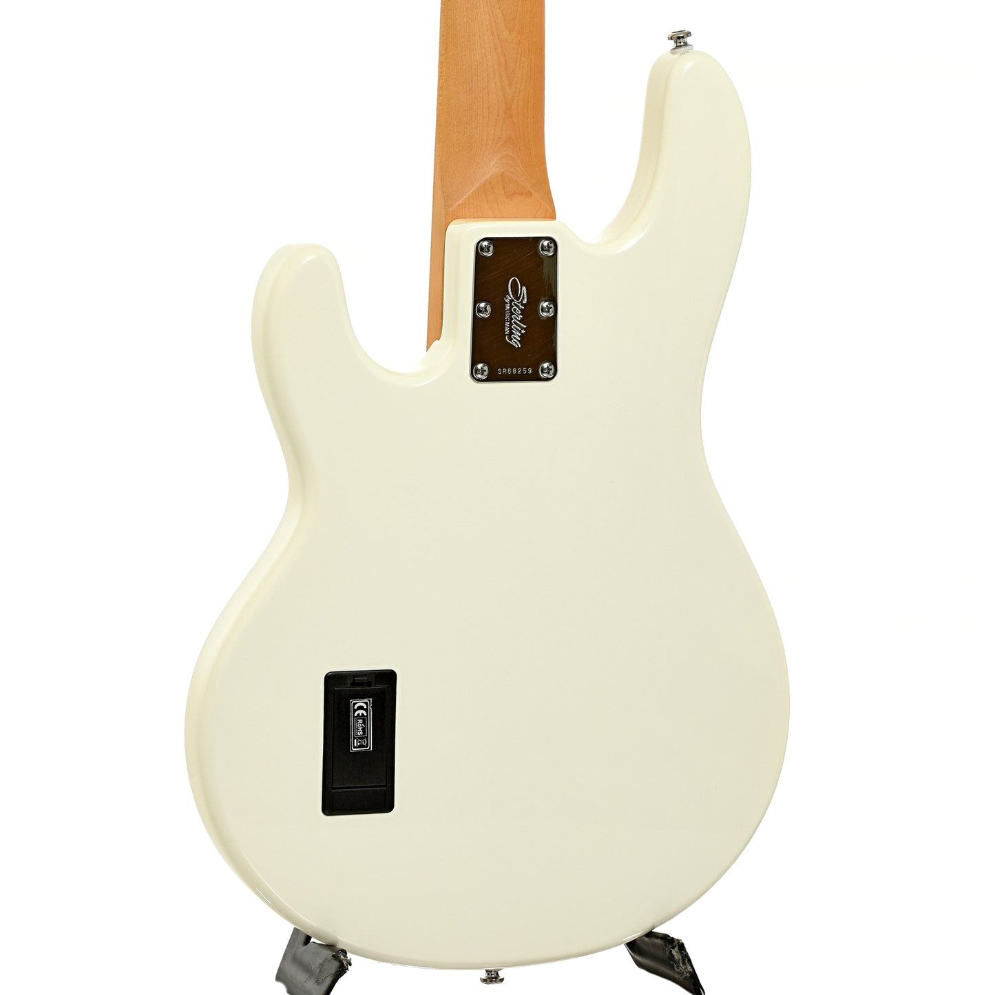 Back and side of Sterling by Music Man 5-String Electric Bass