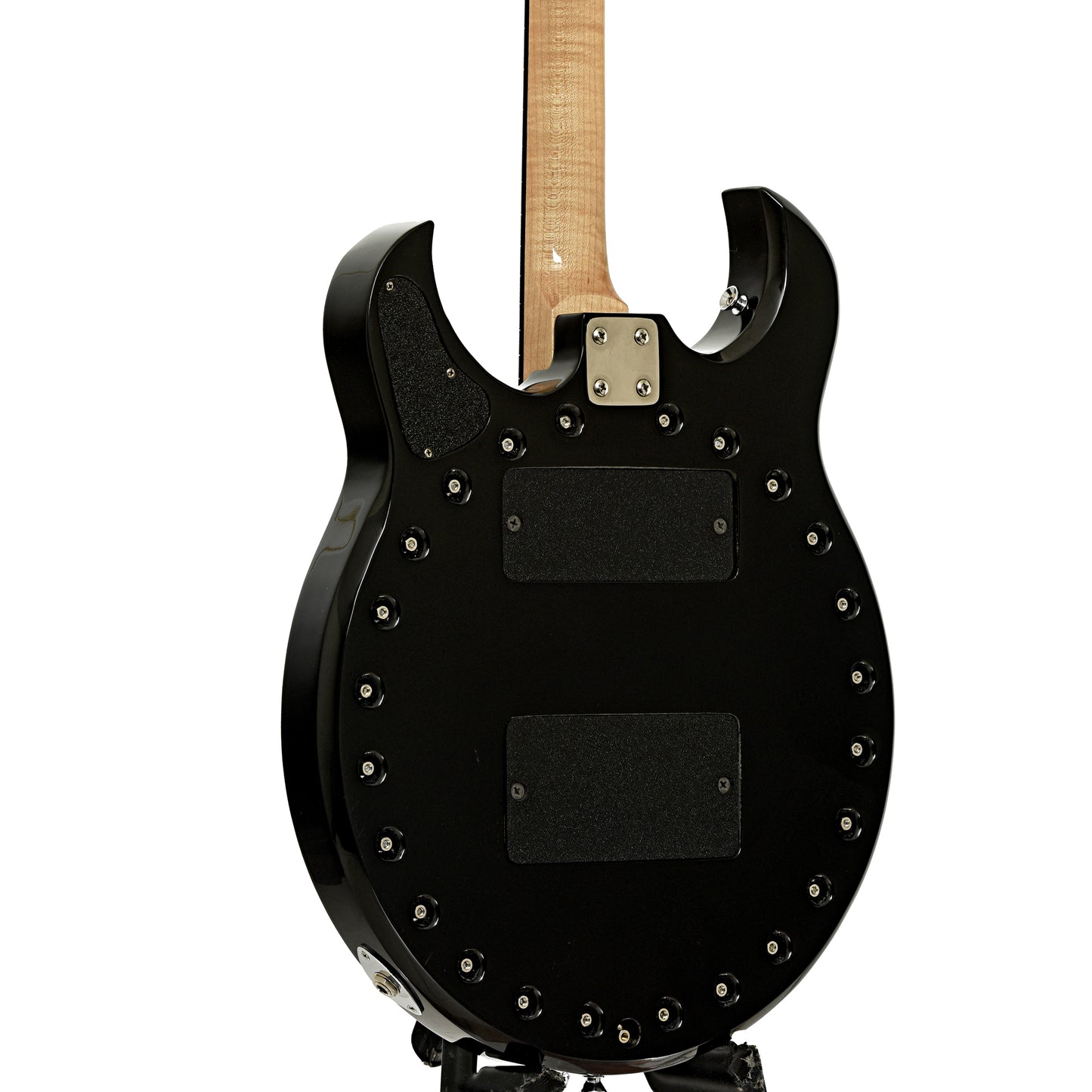 Back and side of Deering Crossfire Electric Banjo 