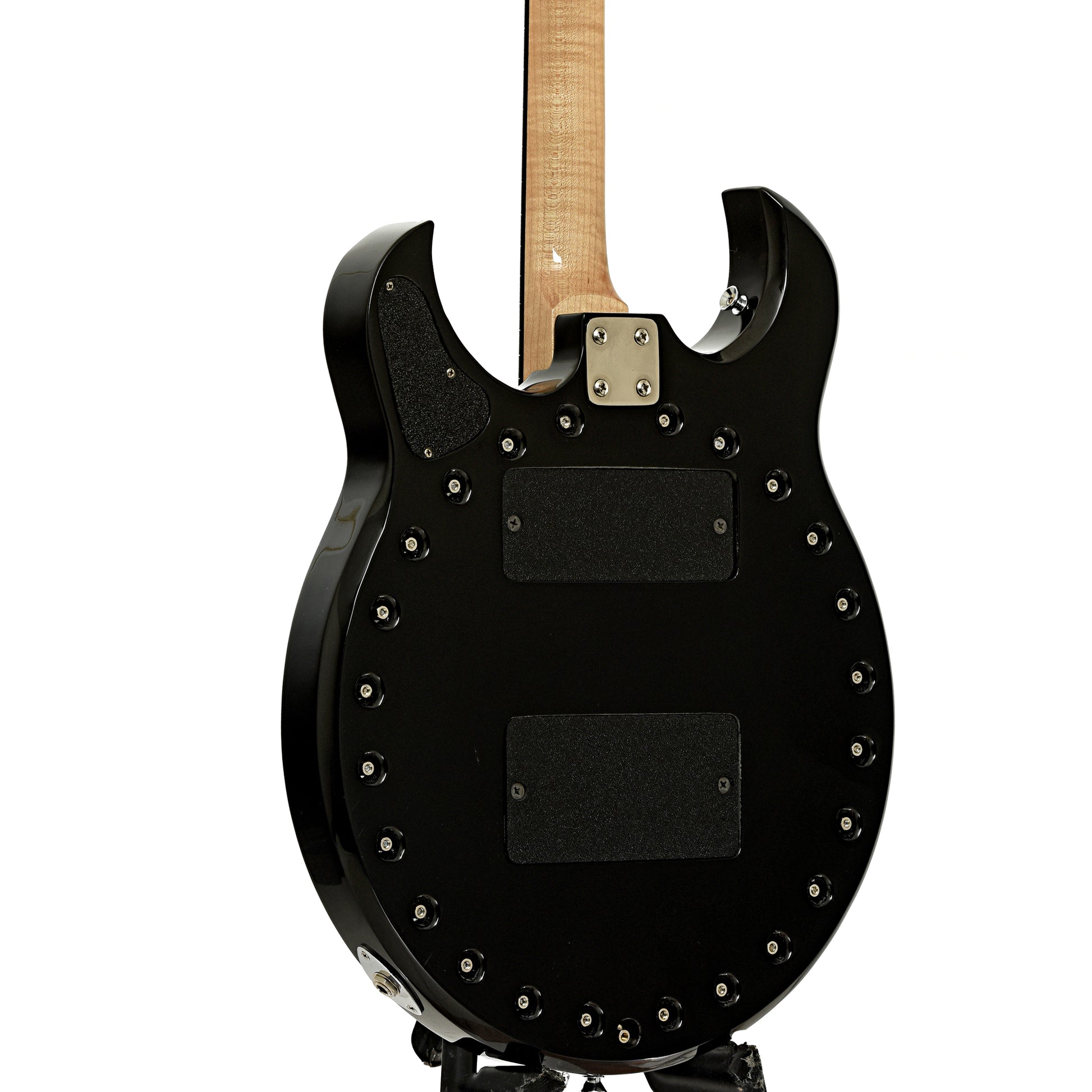 Back and side of Deering Crossfire Electric Banjo 