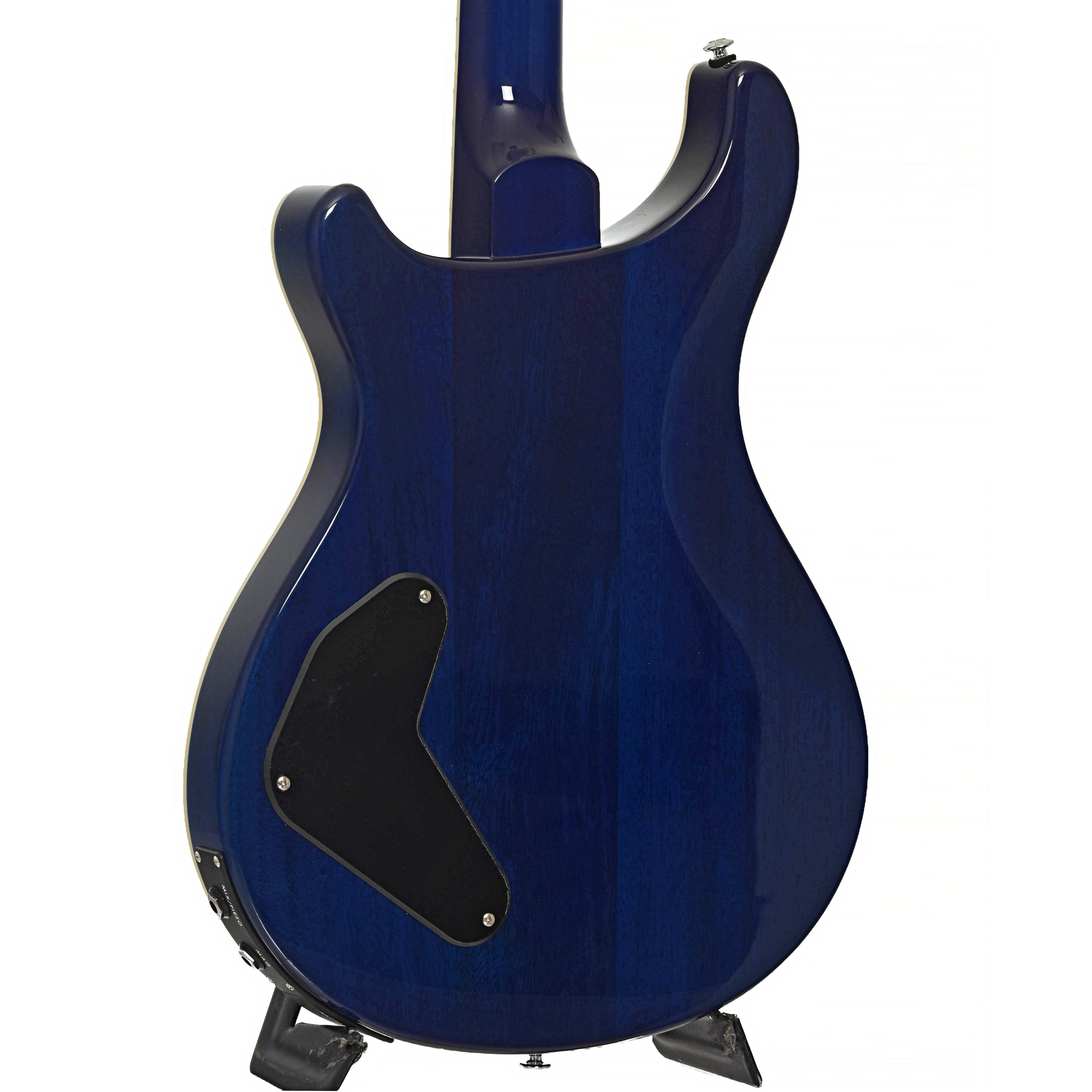 Back and side of PRS SE Hollowbody I Piezo Electric Guitar, Lake Blue