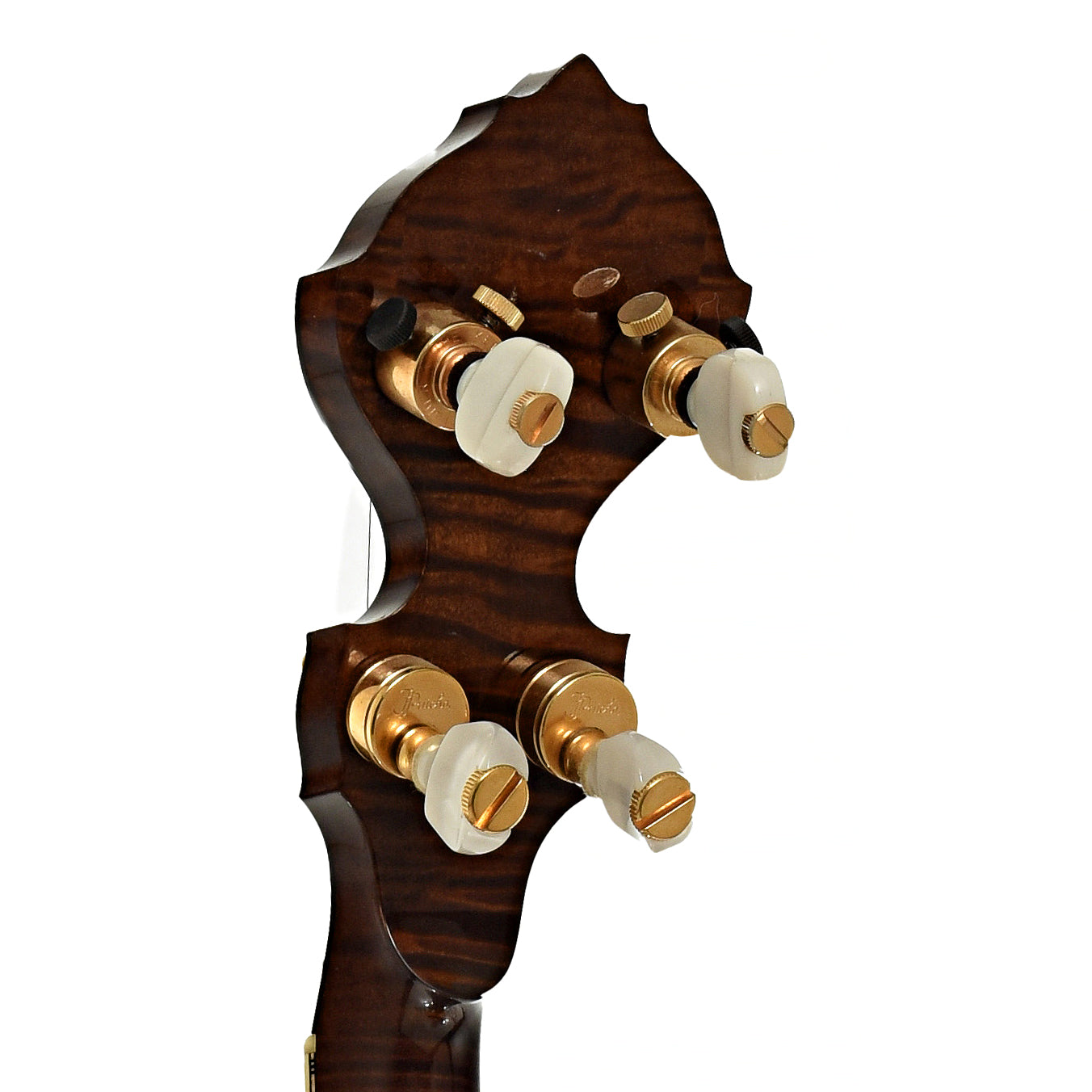 Tuners of Prucha Bat Custom Resonator Banjo