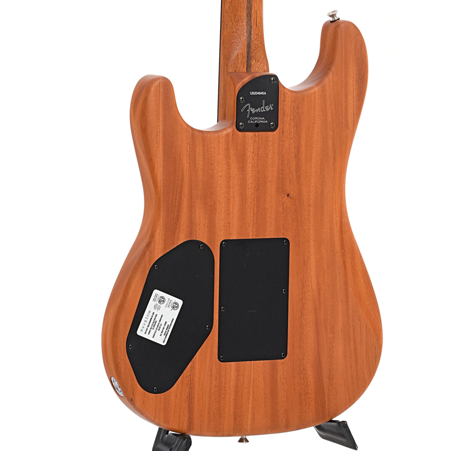 Back and side of Fender Acoustasonic Stratocaster (2020)