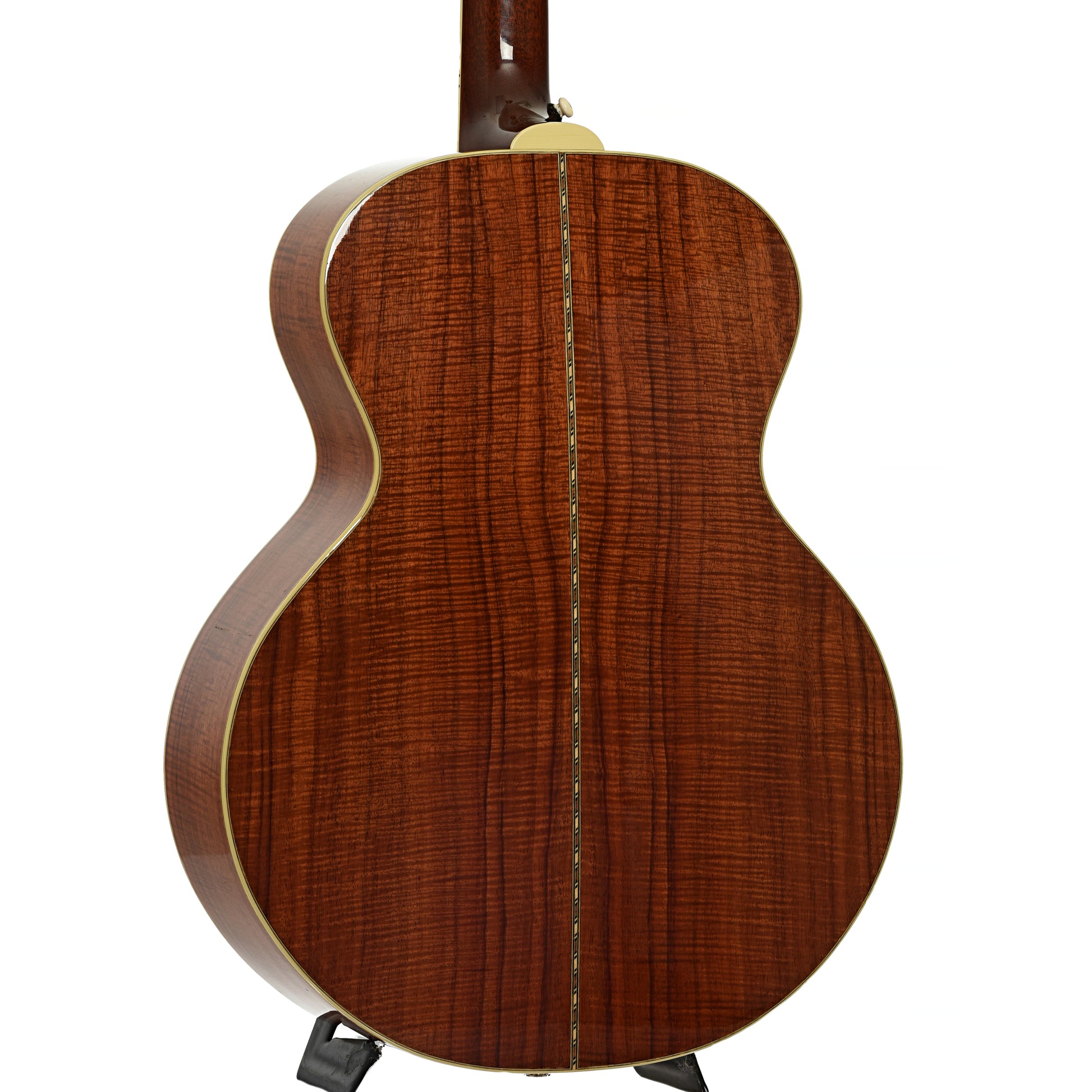 Back and side of Santa Cruz F Koa LH Acoustic Guitar 