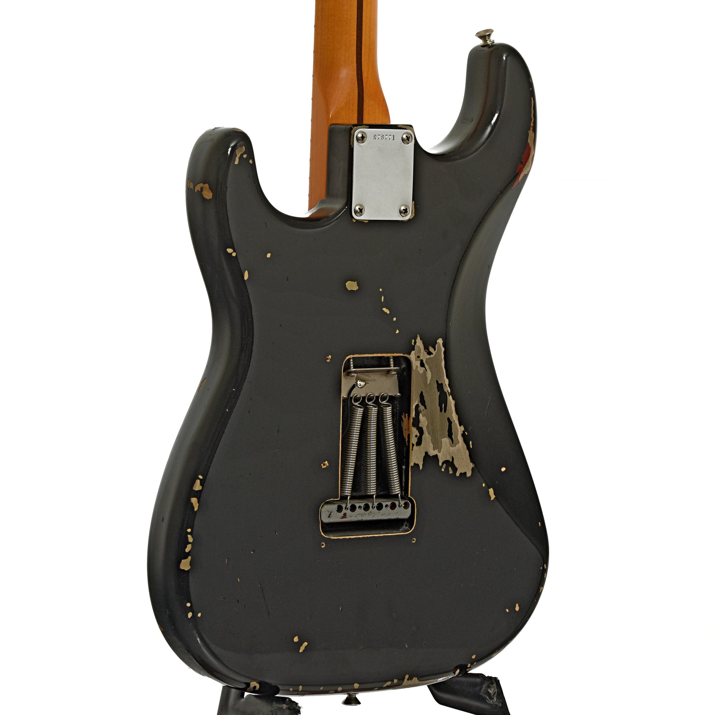 Back and side of Fender Custom Shop David Gilmour Relic Stratocaster Electric Guitar