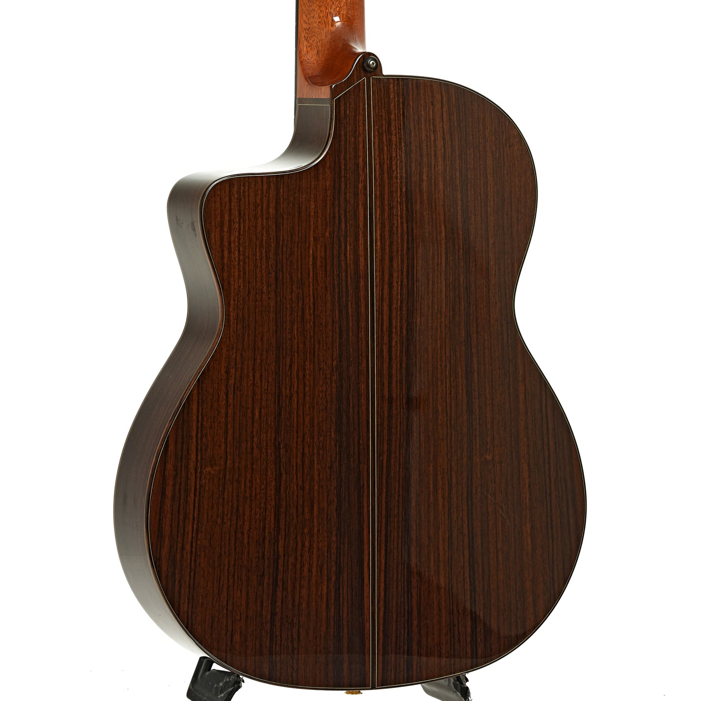 Back andside of Cordoba GK Pro Negra Classical Guitar