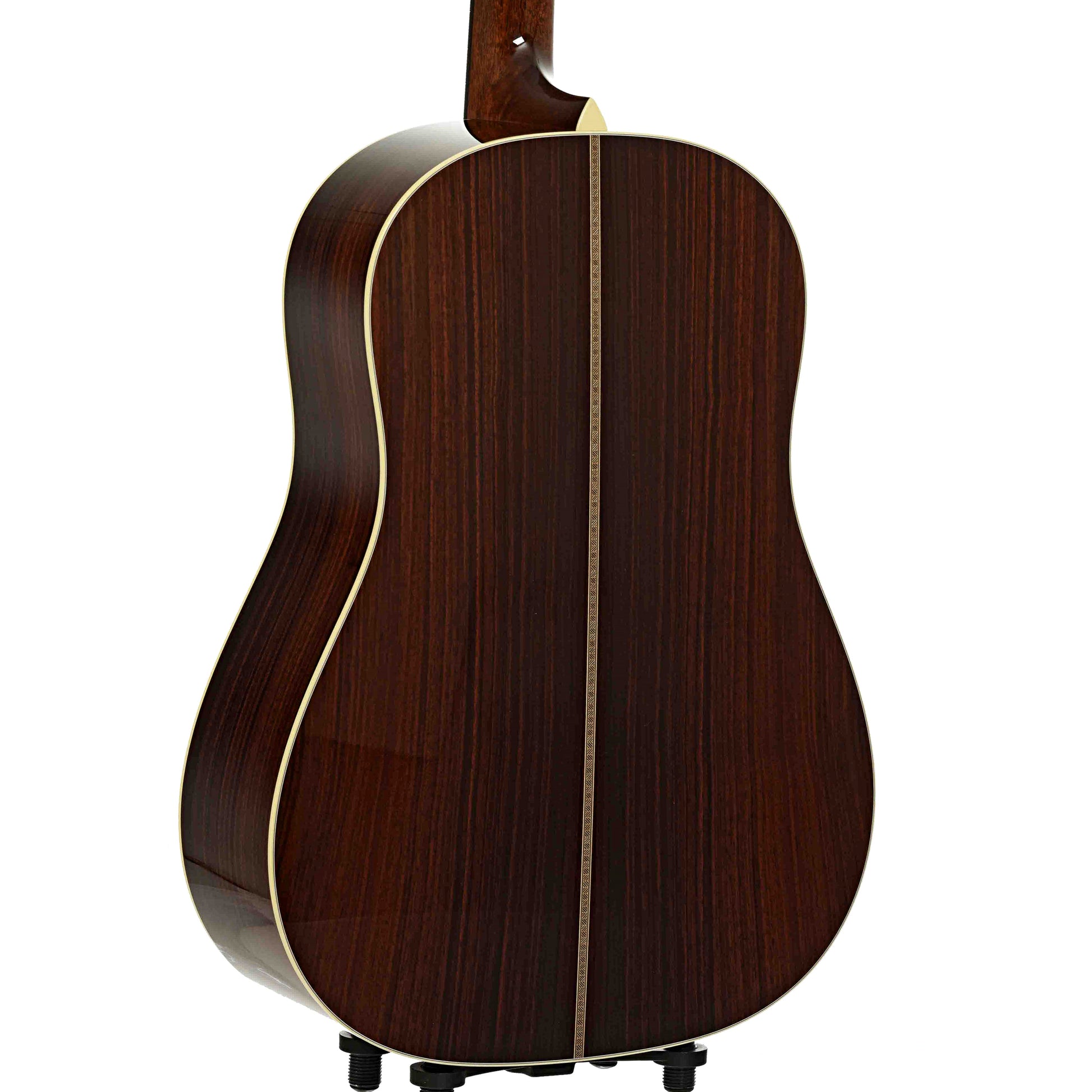 Back & Side of Collings DS2H 12-Fret Acoustic Guitar & Case, Shopworn