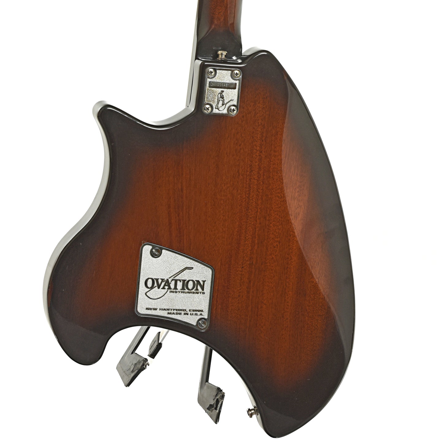 Back and side of Ovation Deacon 1252 Electric Guitar 