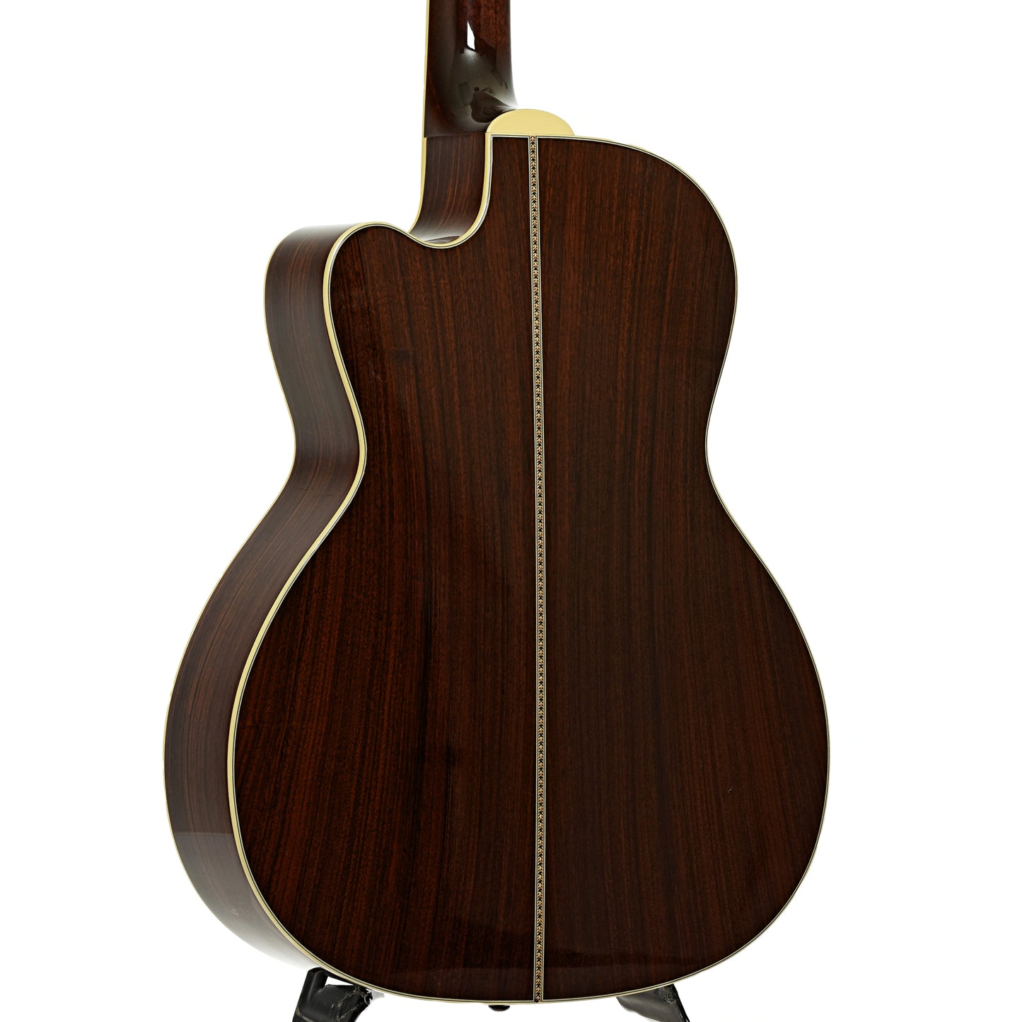 Back and side of Santa Cruz H Acoustic Guitar