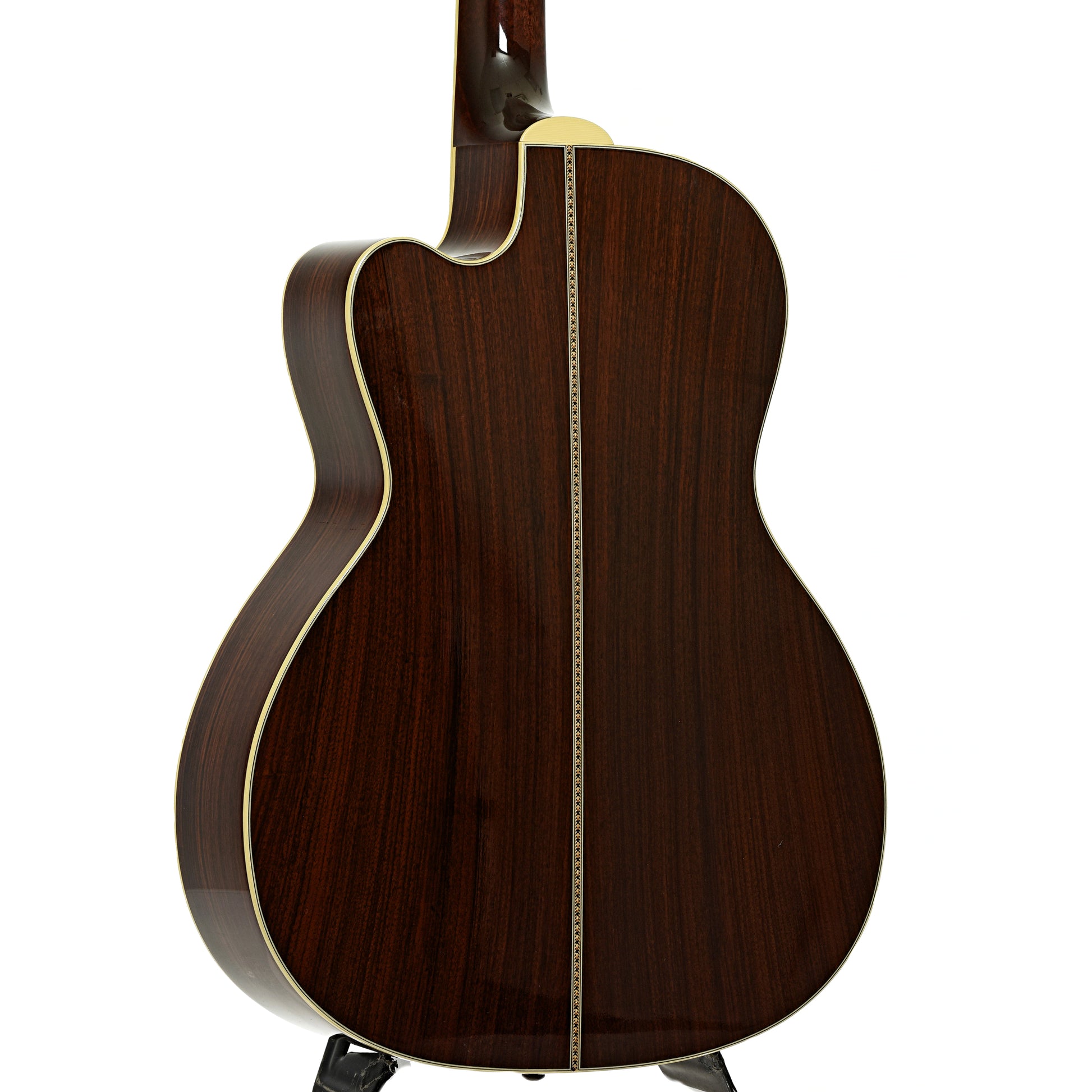 Back and side of Santa Cruz H Acoustic Guitar