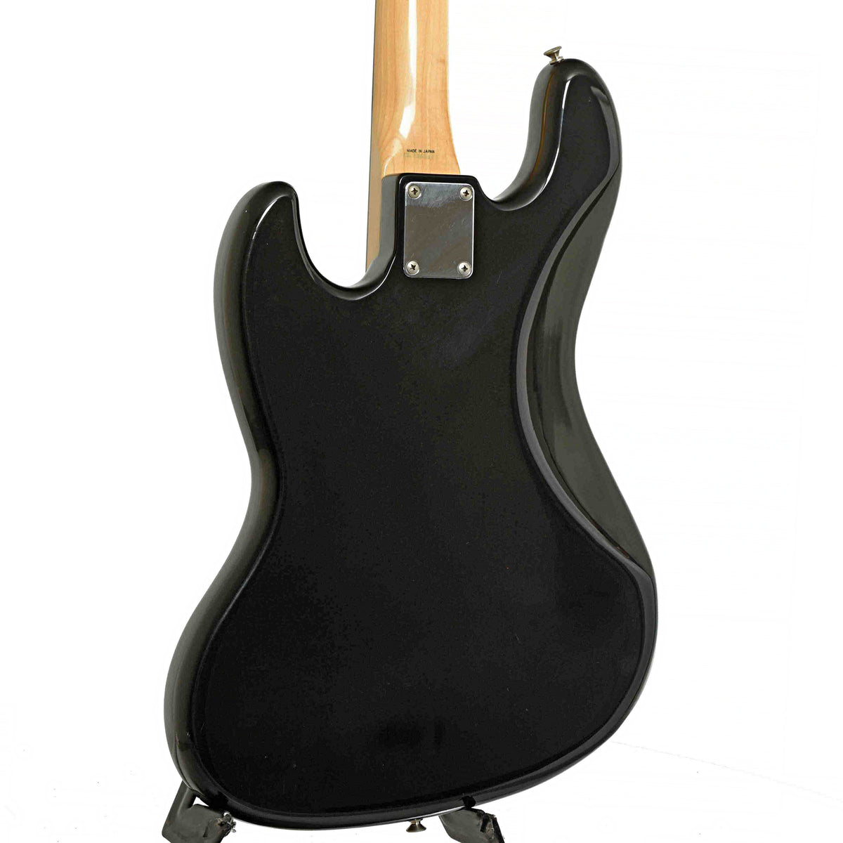Back and side of Fender Jazz Fretless Electric Bass