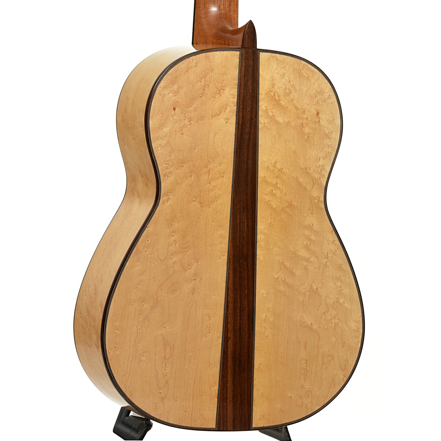 Back and side of Michael Thames Classical Acoustic Guitar 