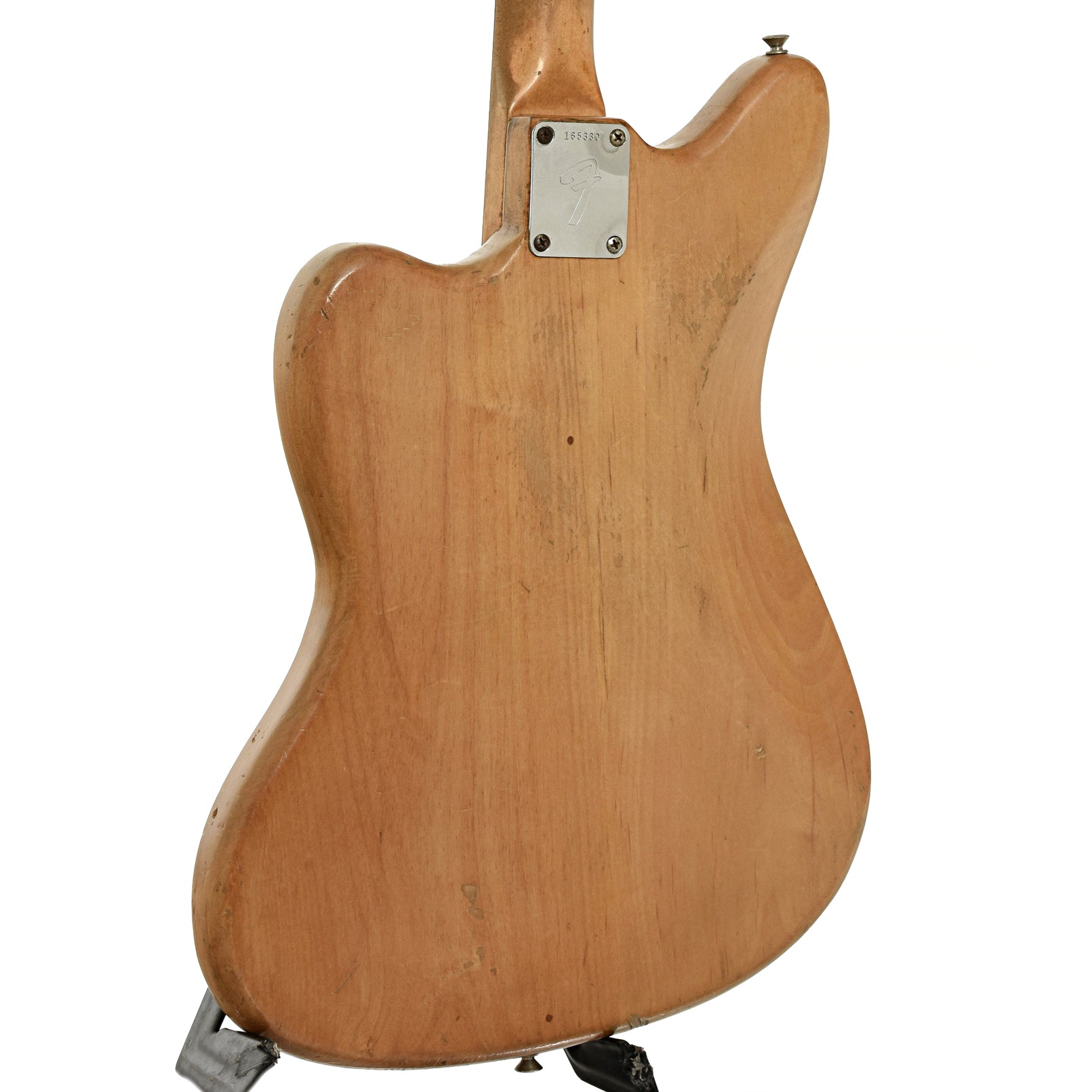 Back and side of Fender Jazzmaster Electric Guitar 