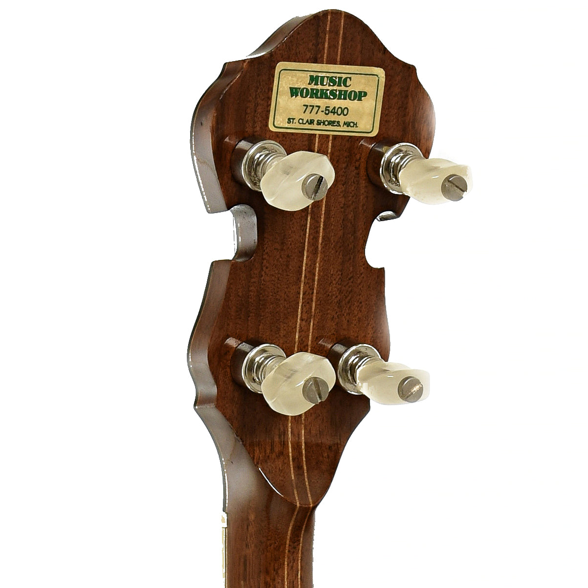 Tuners of Ode Style C 6505 Resonator Banjo