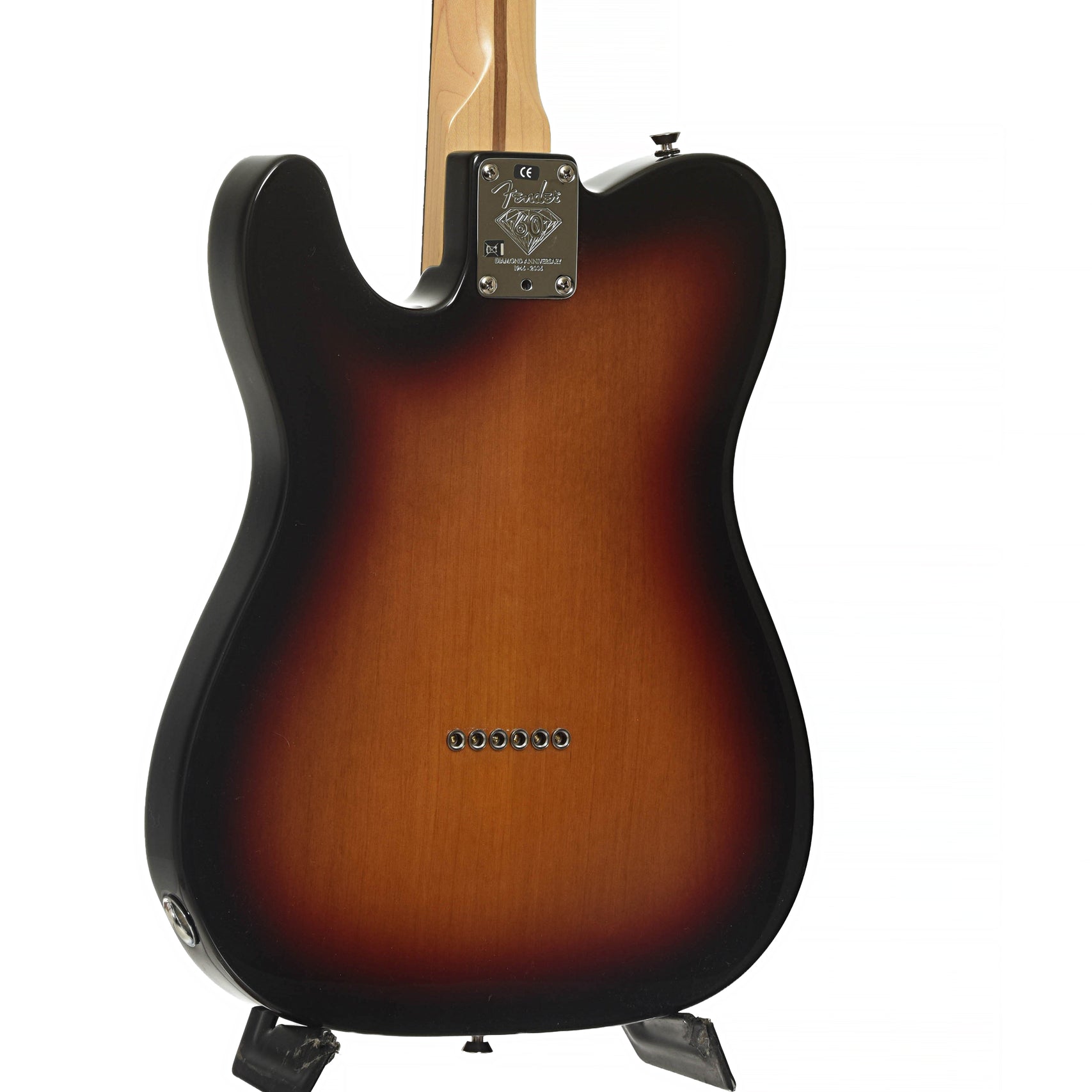 Back and side of Fender American 60th Anniversary Telecaster Electric Guitar 