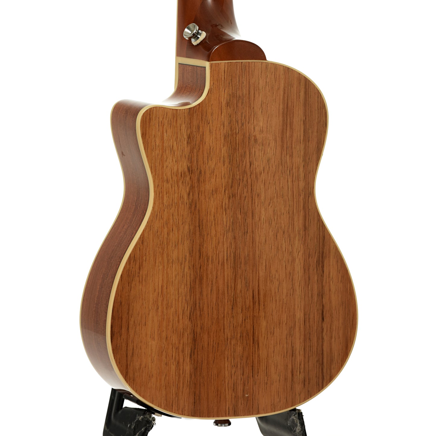 Back and side of Mitchell MU100CE/N Concert Ukulele