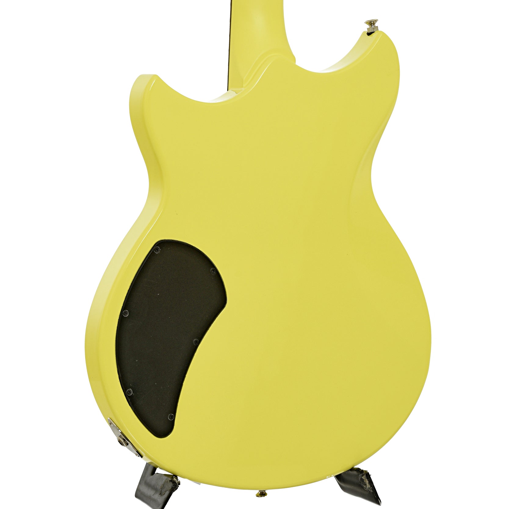 Back and side of Yamaha RSE20 Revstar Element Electric Guitar, Neon Yellow