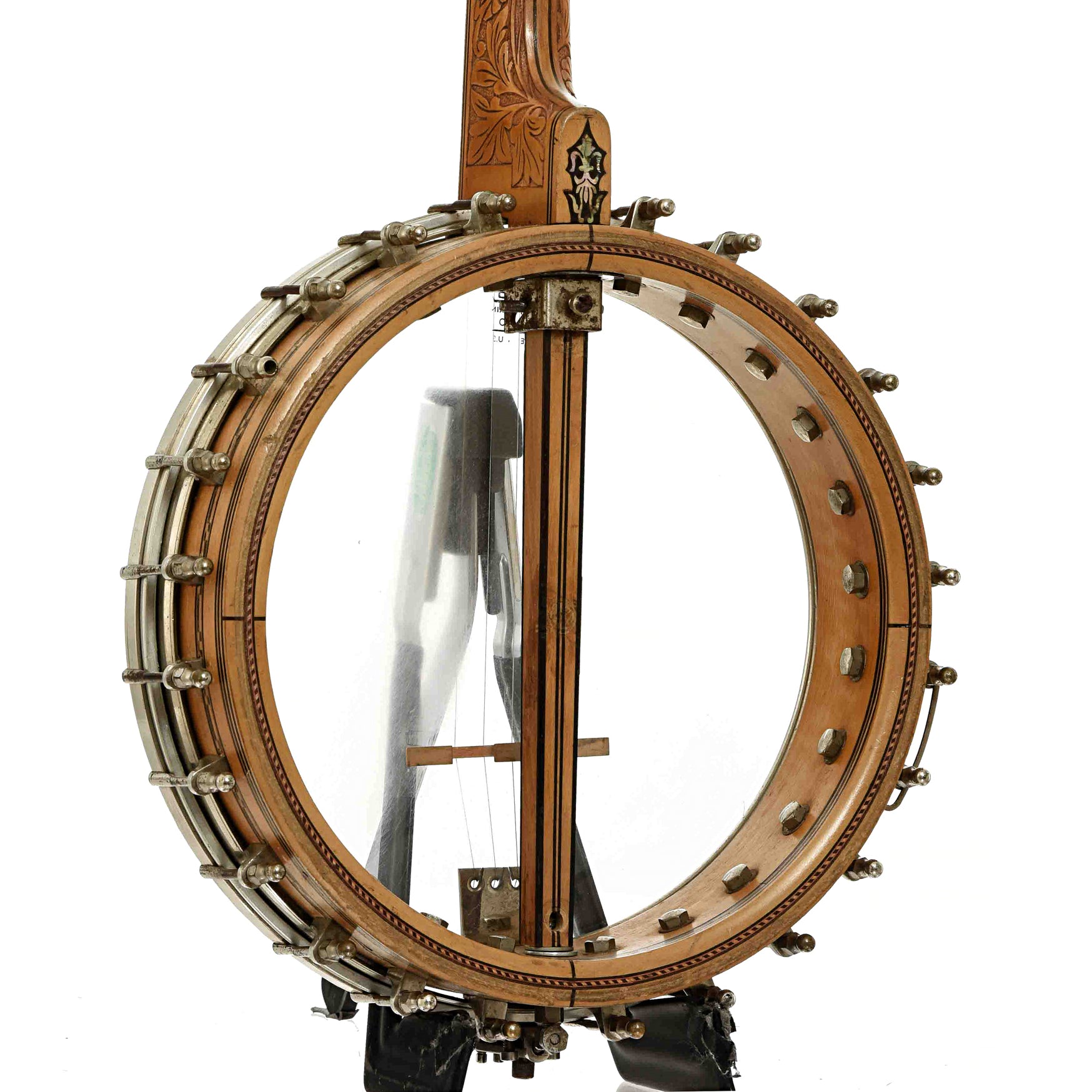 Back and side of Orpheum No.3 Tenor Banjo