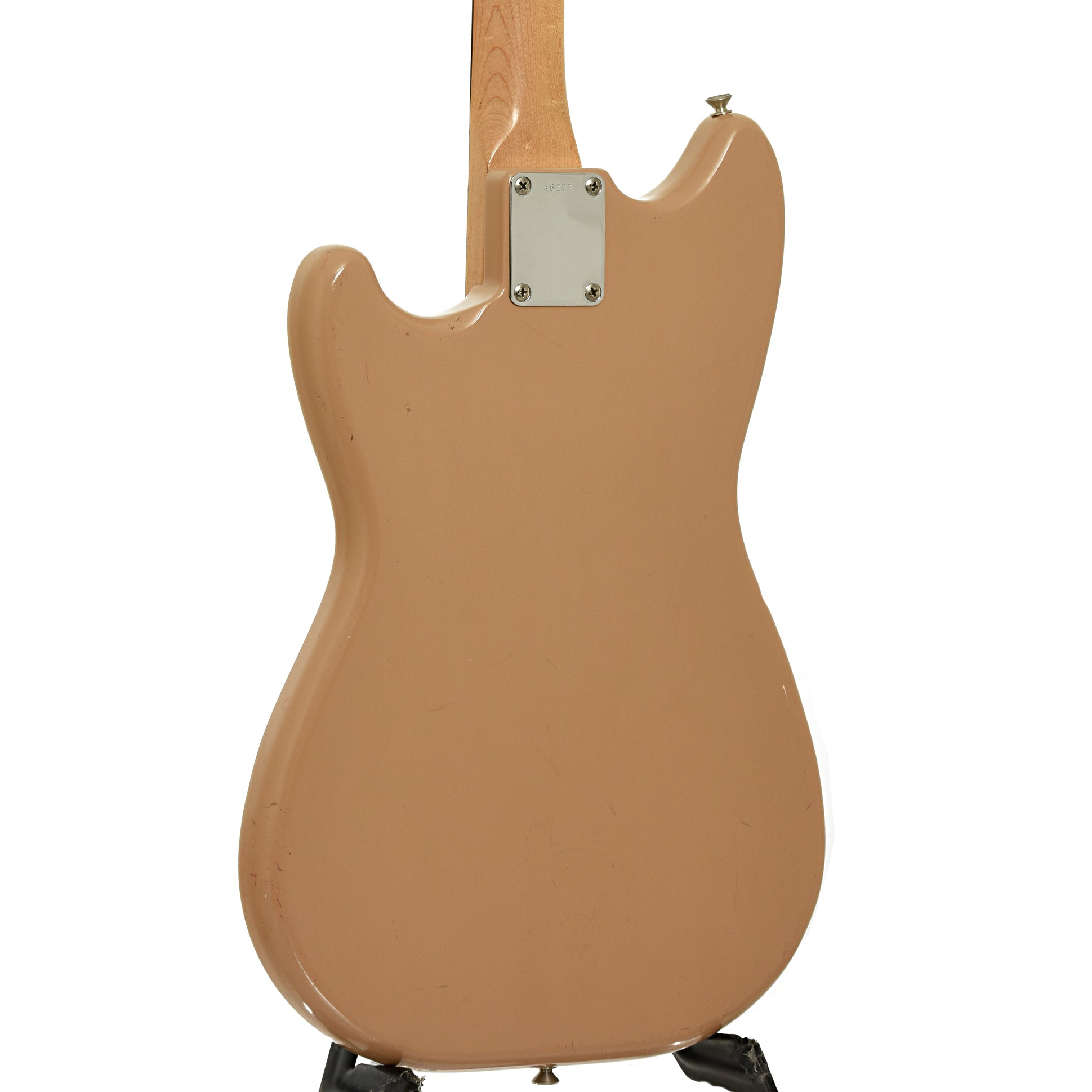 Back and side of Fender Musicmaster Electric Guitar