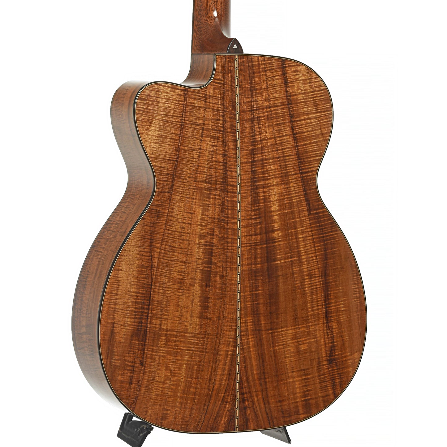 Back and side of Bourgeois OMC Soloist Acoustic Guitar 
